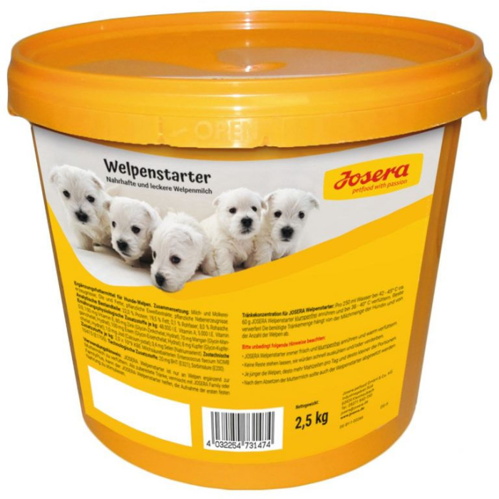 Josera Welpenstarter - 2.5 kg | Ergänzungsfuttermittel für Welpen