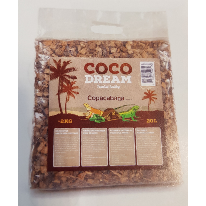 Copacabana Coco Dream Reptilien Einstreu - 20l