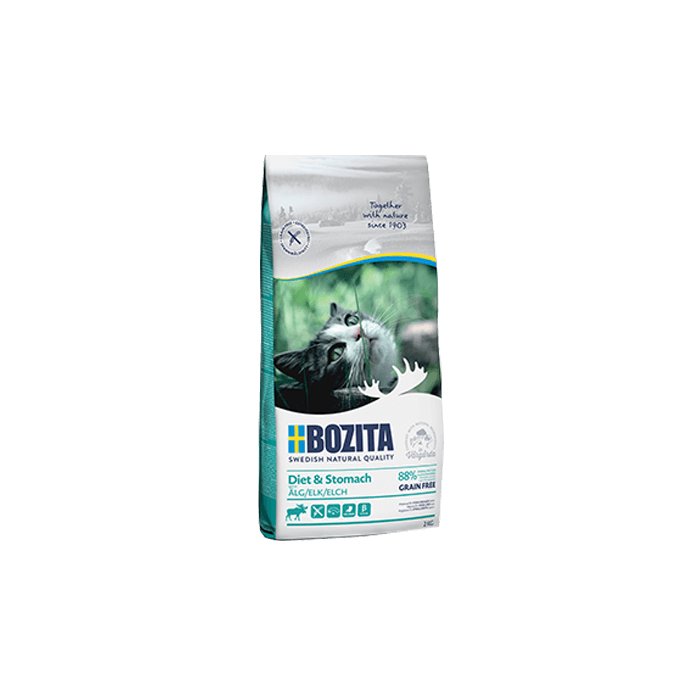 BOZITA Feline Function DIET+STOMACH Elch, getreidefrei