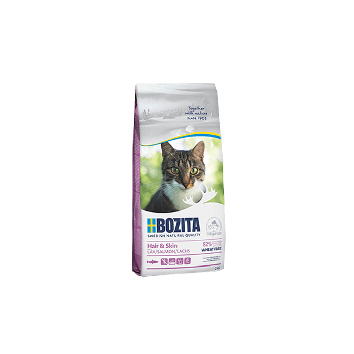 BOZITA Feline Function HAIR+SKIN Lachs, glutenfrei