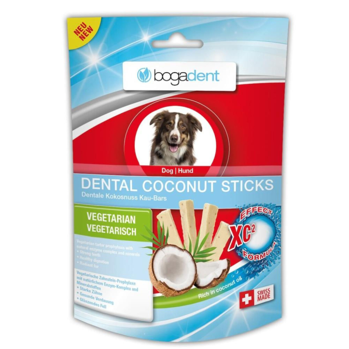 PV Bogadent Dental Coconut Sticks, Snack - 50g | Für Hunde