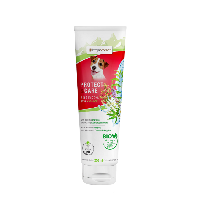 PV Bogaprotect Protect+Care, Anti-Parasit Shampoo, 250ml | Für Hunde