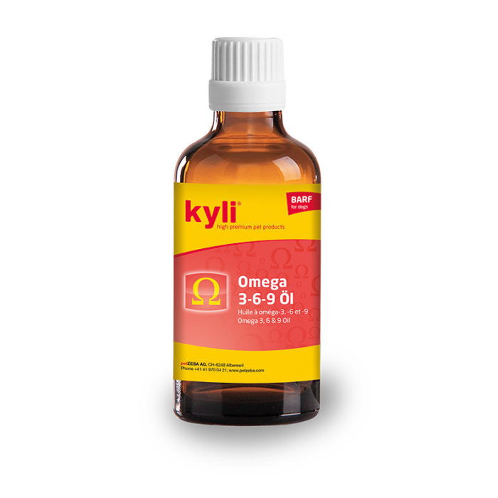 kyli Omega 3-6-9 Oel BARF | Ergänzungsfuttermittel für Hunde