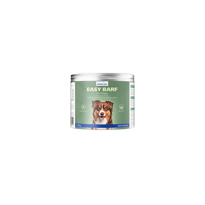 Schweizer Easy Barf Pro Power Hämoglobin Pulver, 4x300g | Ergänzungsfutter für Hunde