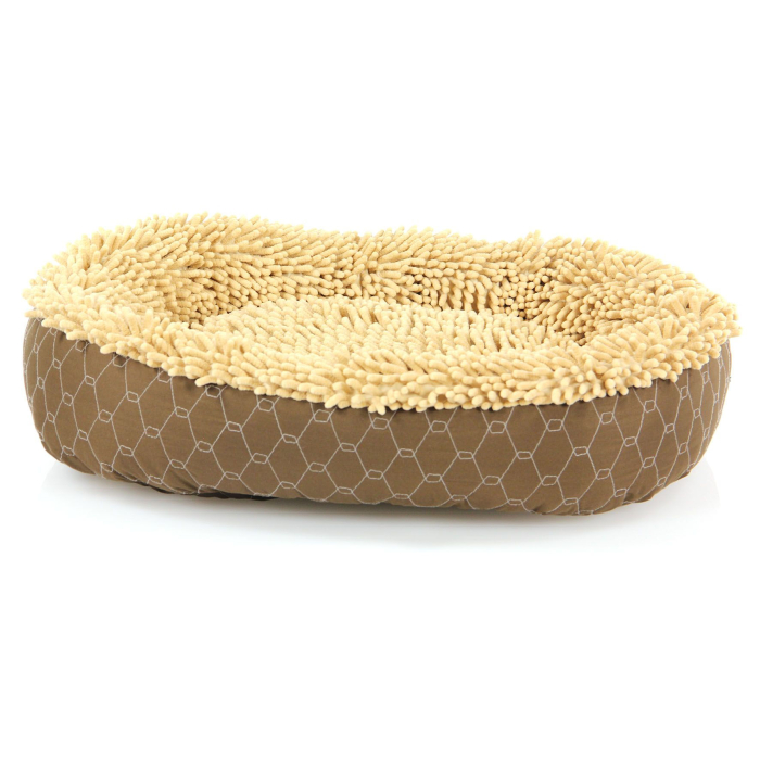 swisspet Hunde- & Katzenbett Chenille Donut