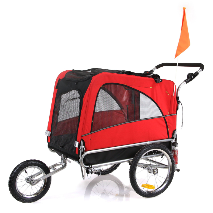 DE Buggy + Velo-Hundeanhänger Vito-2in1