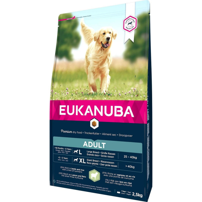 DE Eukanuba Adult, Lamm + Reis, Large