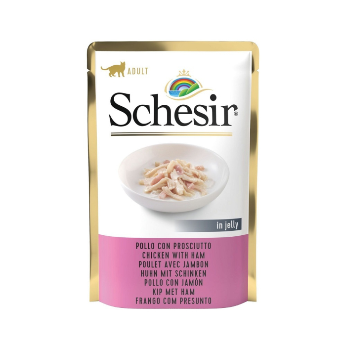 DE Schesir Huhn Variationen in Sauce - 20x85g | Ergänzungsnassfutter