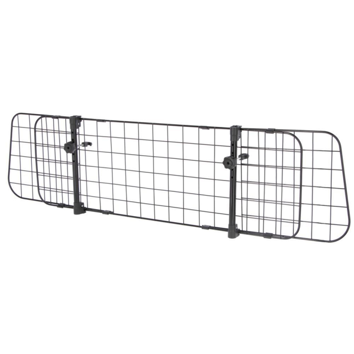 Kerbl Auto-Schutzgitter, schwarz - 96-145cm/30 cm | Für Hunde