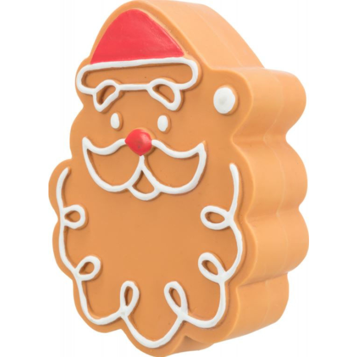 Trixie Xmas Lebkuchenfiguren, Latex - 11cm | Spielzeug für Hunde