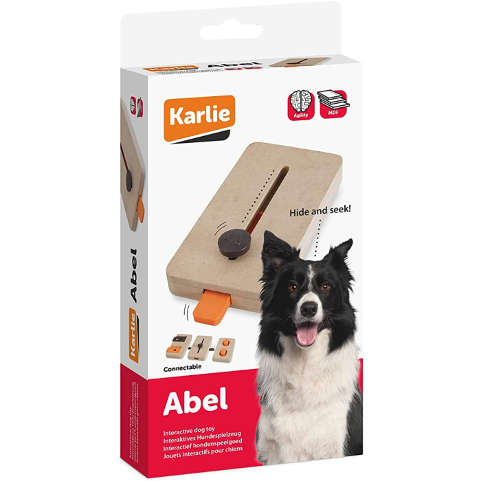 CZ Karlie Brain Train Abel - L: 22 cm B: 12 cm | Interaktiv Spielzeug für Hunde