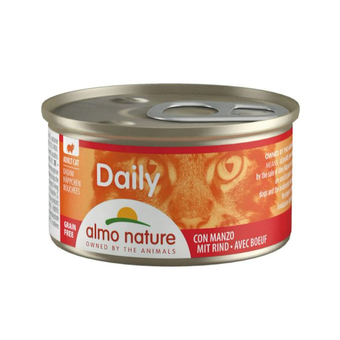 DE Almo Daily in Dose Häppchen - 24x85g | Nassfutter für Katzen