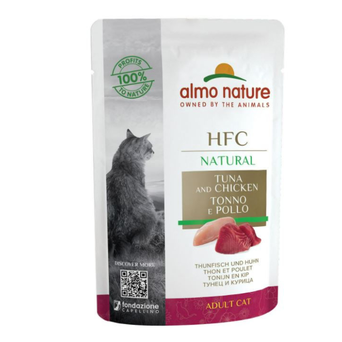 DE Almo HFC Natural ADULT, im Beutel - 24x55g | diverse Sorten