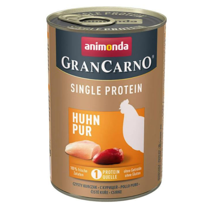 DE Animonda GranCarno Single Protein, Huhn pur | Nassfutter für Hunde