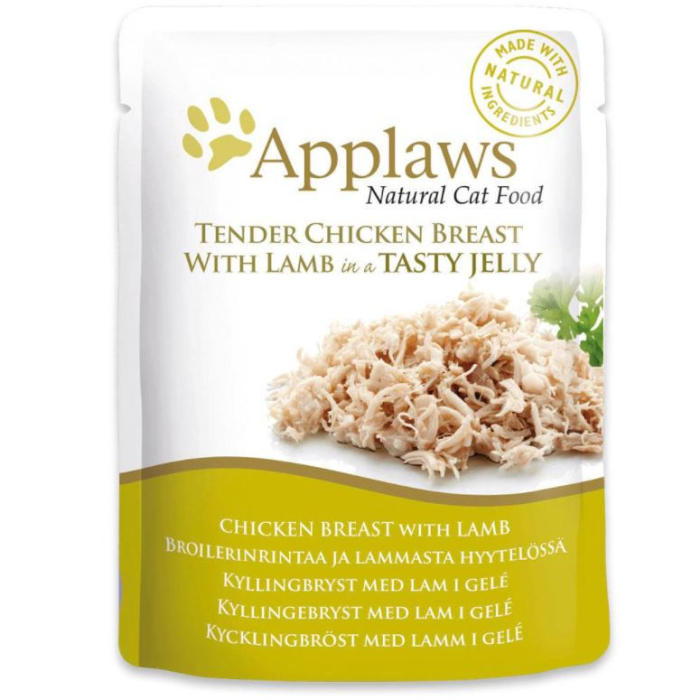 DE Applaws Huhn in Gelee, Beutel - 16x70g | diverse Sorten