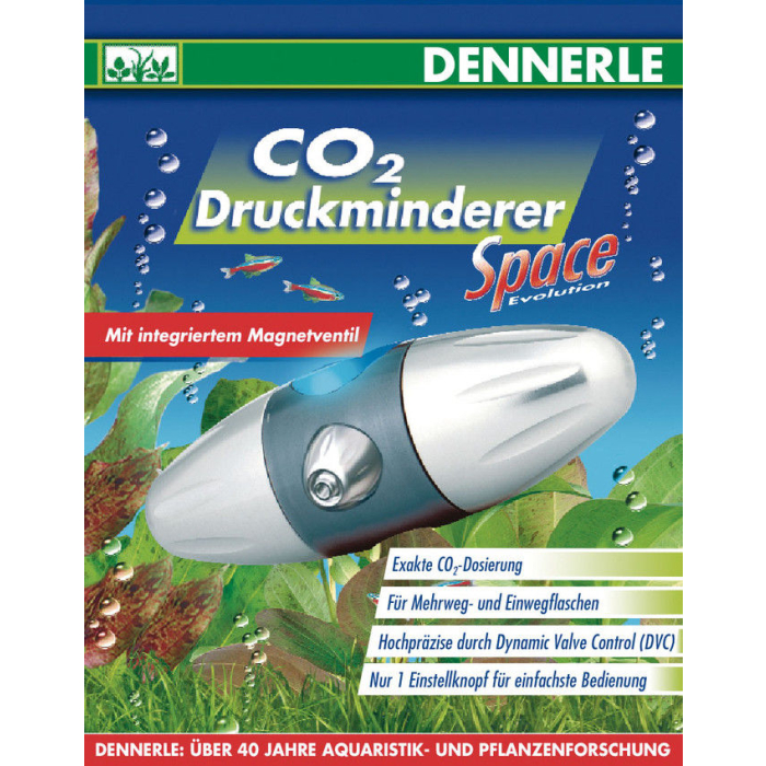 DE Dennerle CO2 Druckminderer Evolution Space