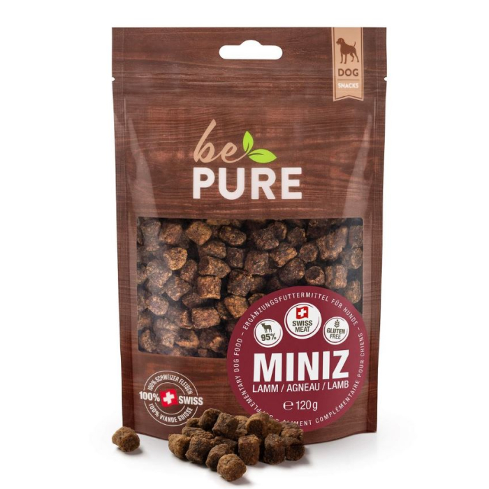 BC bePure "Miniz" mit Lamm | glutenfreier Snack - 120g