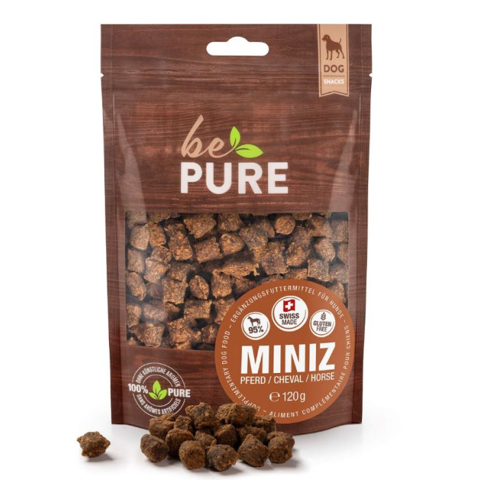 BC bePure "Miniz" mit Pferd | glutenfreier Snack - 120g