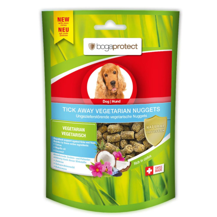 PV Bogaprotect Tick Away Vegetarian Nuggets für Hunde | 100g