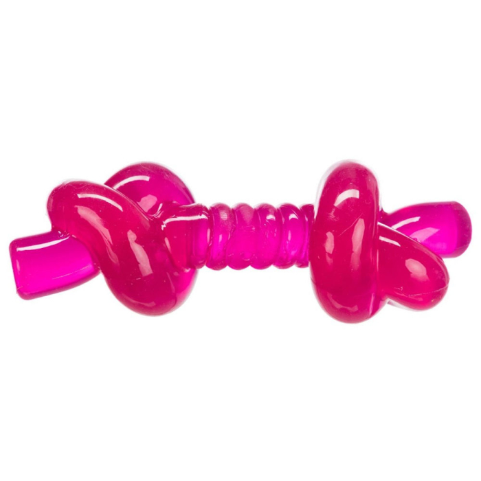 Trixie Bungee Knoten, Spielzeug, assortiert, TPR - 17 cm | Für Hunde