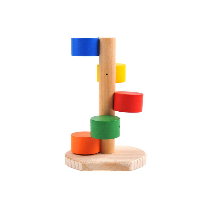 P1 Carno Holztreppe, 14x9x9 cm | Spielzeug