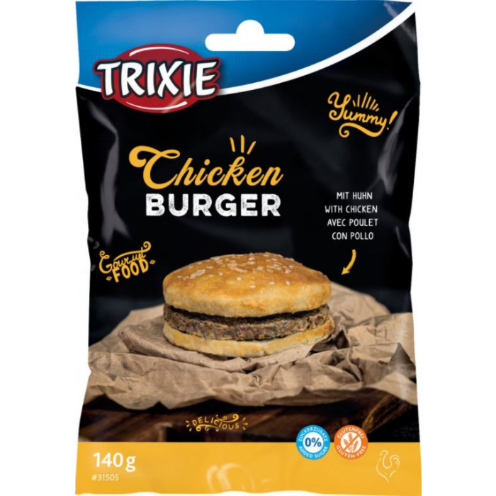 Trixie Chicken Burger, 9cm - 140 g | Für Hunde