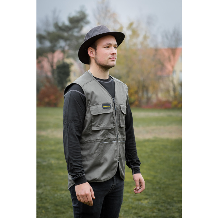 COMET-Gilet Classic khaki | XS bis 3XL