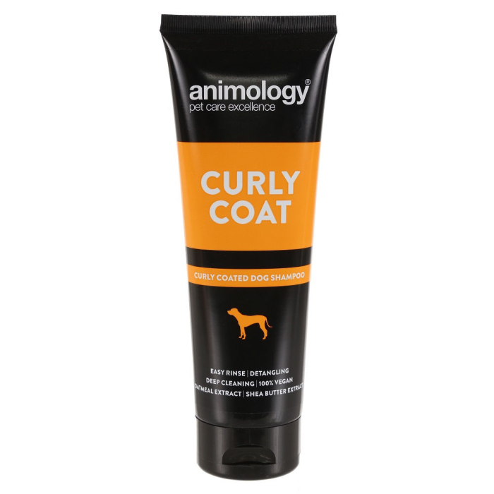 JS Animology Shampoo Curly Coat, 250ml | Für Hunde