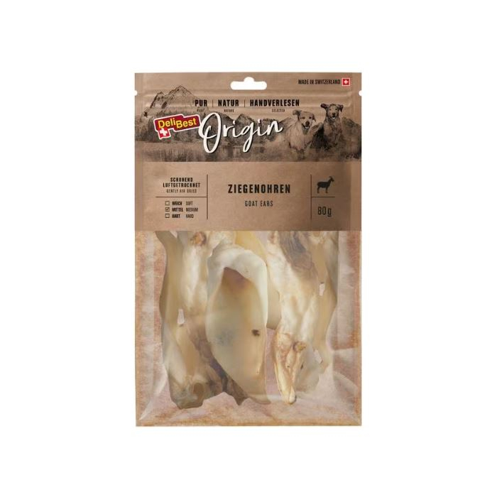 ORIGIN Ziegenohren, 80g | Kauartikel