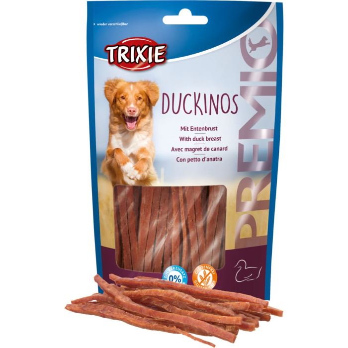 Trixie PREMIO Duckinos - 80 g | glutenfreier Snack