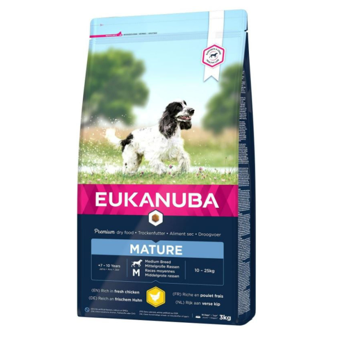 DE Eukanuba Mature, Medium