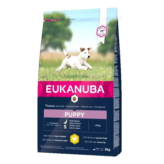 DE Eukanuba Puppy Small - 3kg