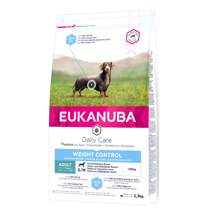 DE Eukanuba Adult Weight Control, S/M - 12kg