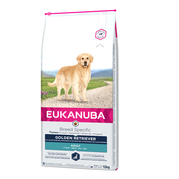 DE Eukanuba Breed Specific, Golden Retriever - 12kg 