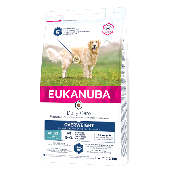 DE Eukanuba DailyCare Overweight Sterilized, All Breeds - 12kg