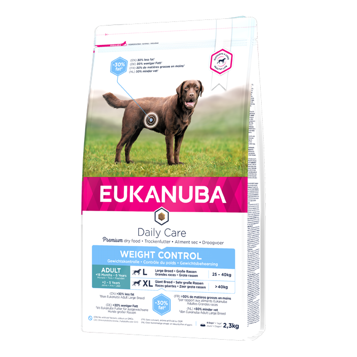 DE Eukanuba Adult Weight Control, L/XL - 12kg