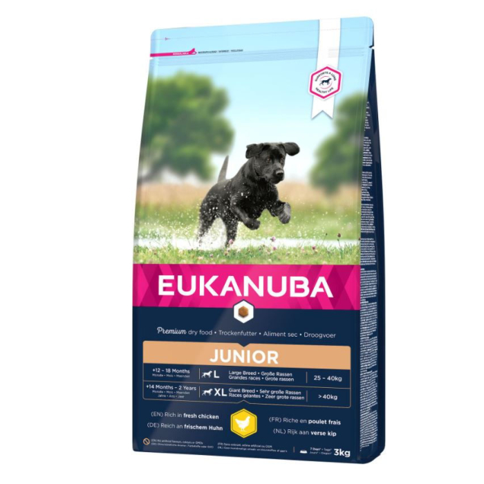 DE Eukanuba Junior Large, Huhn