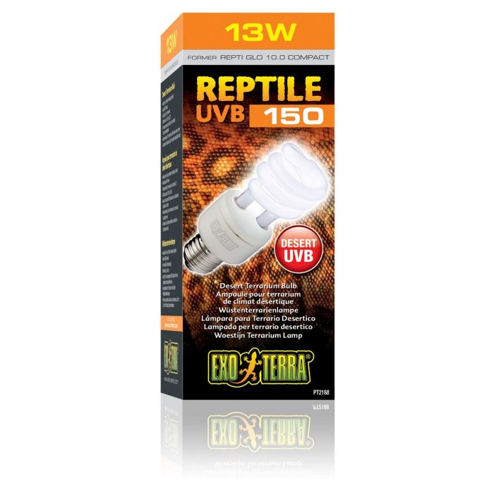 DE Exo Terra Kompakt Energiesparlampe Reptile UVB 150 