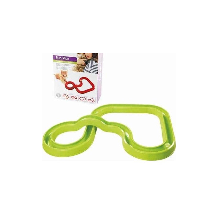 Pawise "Fun Plus Track" 5 in 1, grün | Cat Activity