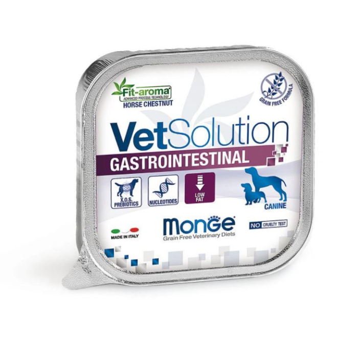 DE Monge Vet Solution Gastrointestinal Canine, 24 x 150g | Nassfutter