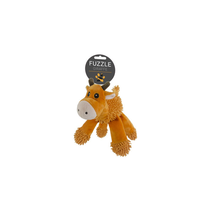 HO FUZZLE GIRAFFE orange | Hundespielzeug