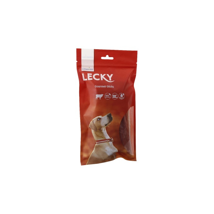 LECKY Gourmet-Sticks Rind 15 cm | Kauartikel