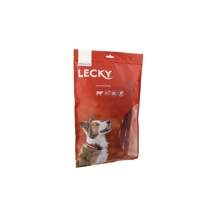 LECKY Gourmet-Sticks 30 cm Rind | Kauartikel