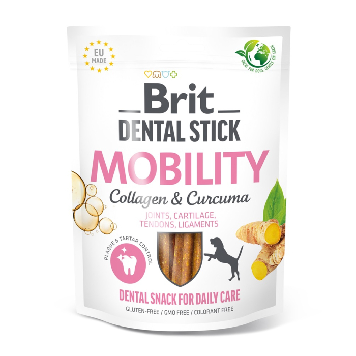 Brit Dental Stick - Mobilität - mit Kurkuma & Kollagen