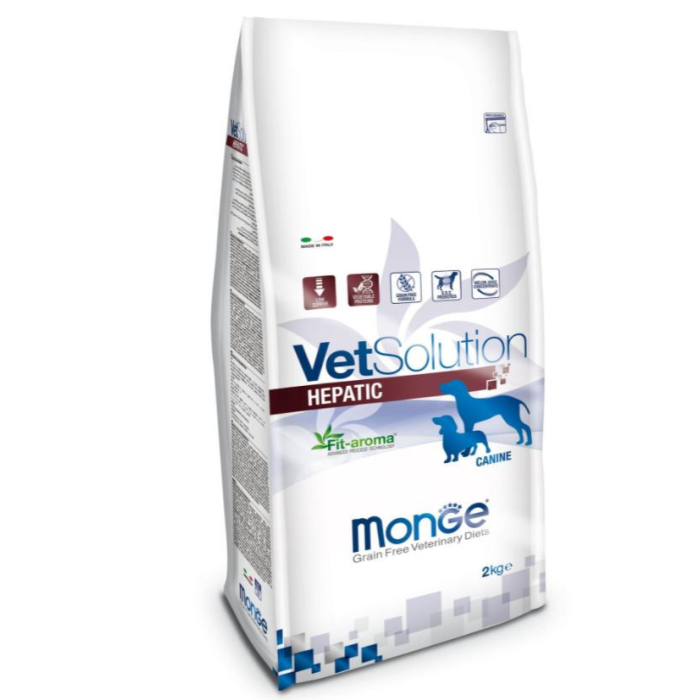 DE Monge Vet Solution Hepatic Canine | Hunde-Trockenfutter