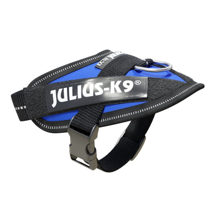 Julius-K9 IDC-Powergeschirr mit Logofeld - blau | Für Hunde