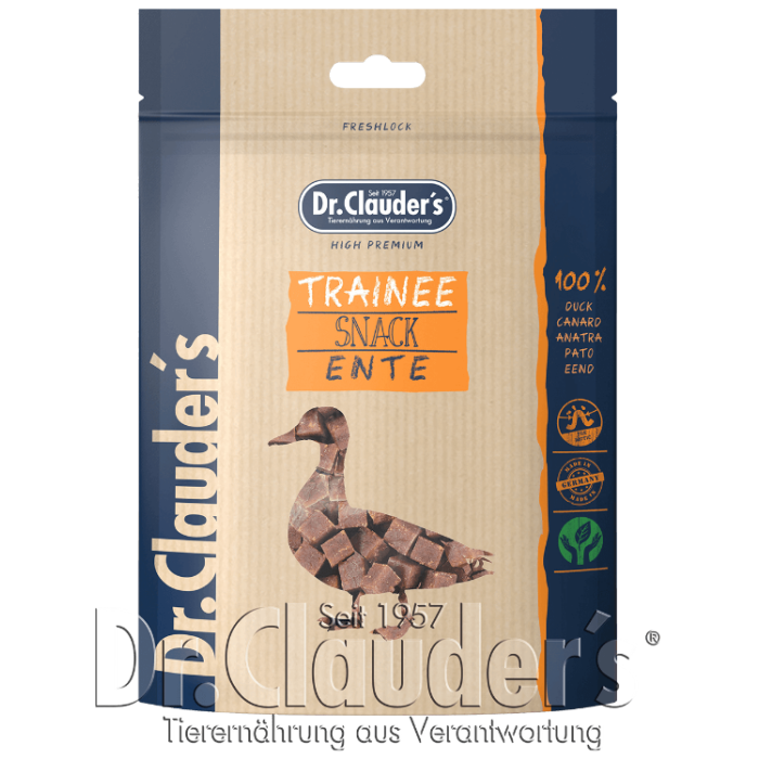 JS Dr.Clauder's Trainee Snack Ente | Snack für Hunde