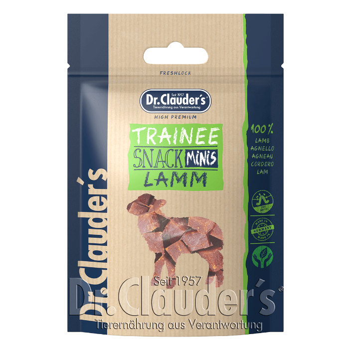 JS Dr.Clauder's Mini Trainee Snack Lamm - 50g | Snack für Hunde