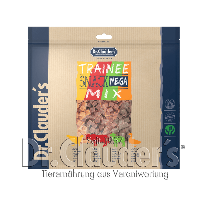 JS Dr.Clauder's Trainee Snack Mega Mix - 4 x 125g | Snack für Hunde