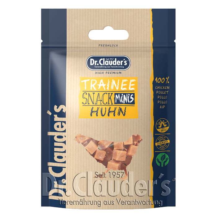 JS Dr.Clauder's Mini Trainee Snack Huhn - 50g | Snack für Hunde